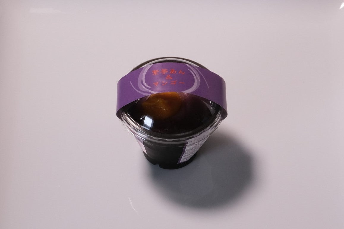 生麩ぜんざい 紫芋あん＆マンゴー